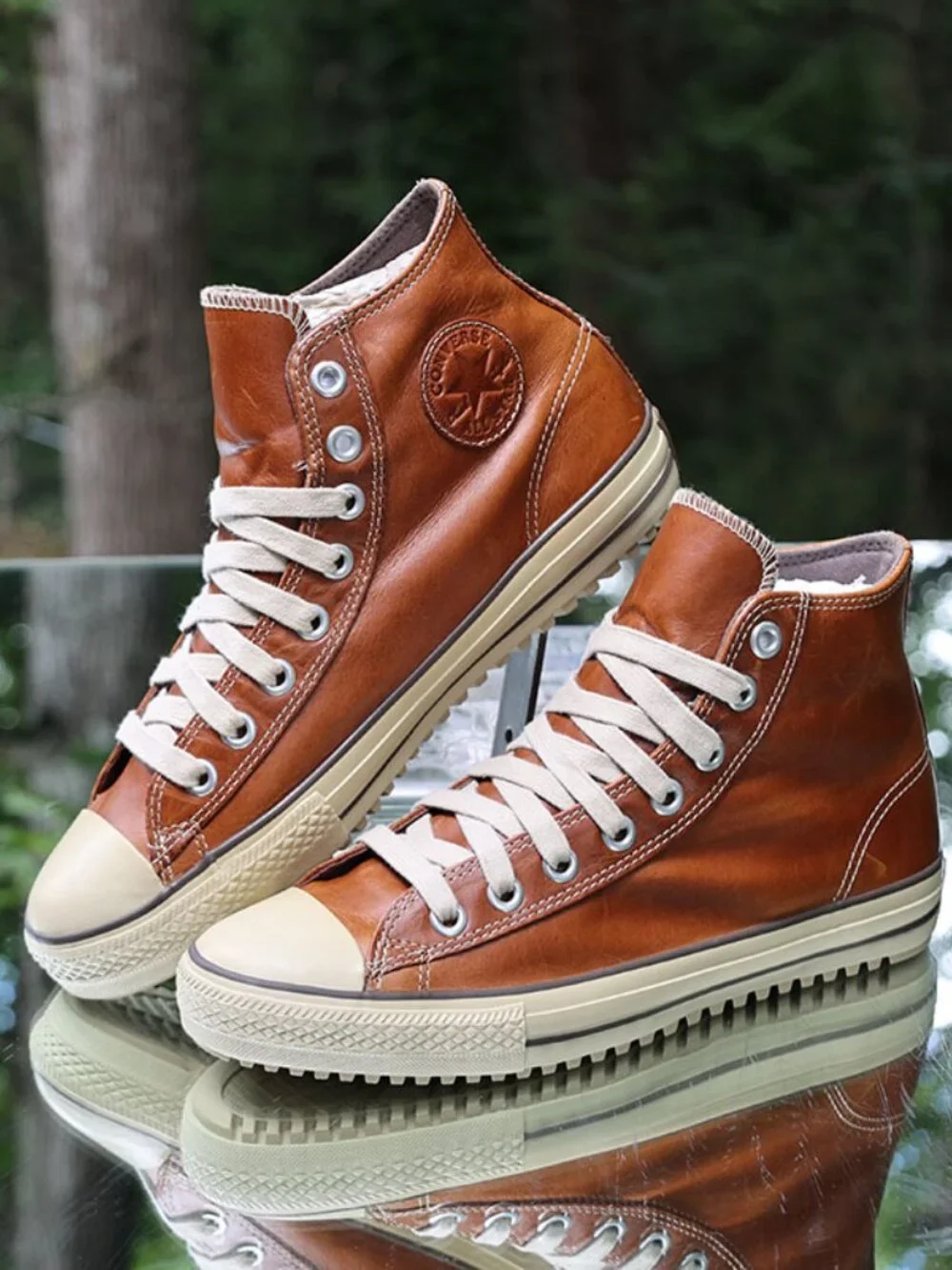 Converse Chuck Taylor All Star Boot Leather Pinecone - Picture 4 of 14